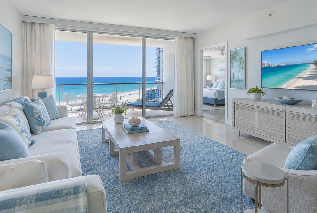 Beachfront Condo — Ocean Terrace, Miami Beach, FL